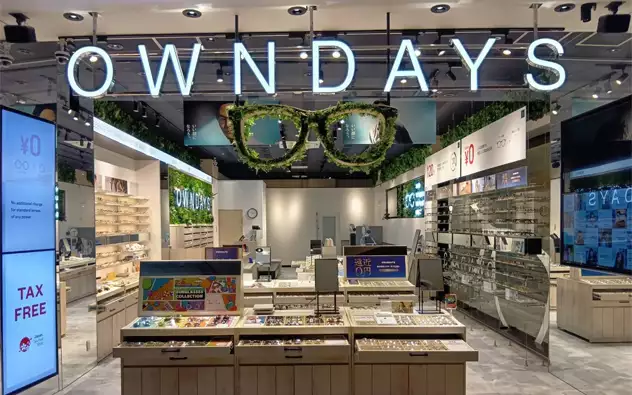 OWNDAYS ららぽーと福岡店の外観