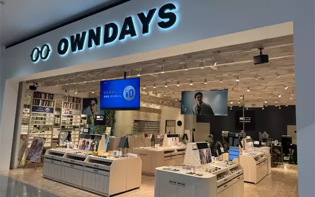 OWNDAYS イオンモール四條畷店の外観