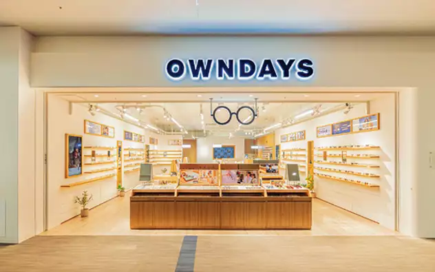 OWNDAYS ららぽーと立川立飛店の外観