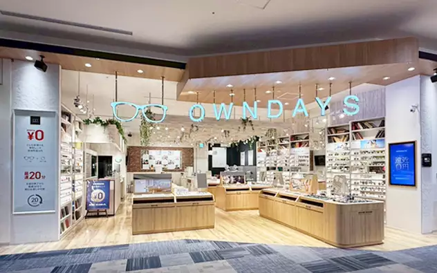 OWNDAYS イオンモール宮崎店の外観